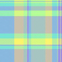 Stoff Textur Vektor von nahtlos prüfen Textil- mit ein Tartan Muster Plaid Hintergrund.