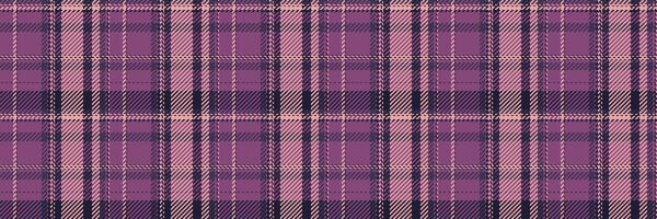 überlagert Muster Vektor nahtlos, Wohnung Textil- prüfen Textur. Gekritzel Hintergrund Tartan Stoff Plaid im Rosa und Licht Farben.