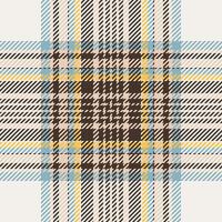 kariertes Karomuster. nahtlose Stoffstruktur. Tartan-Textildruck. vektor