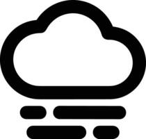 Wolke Symbol Symbol Vektor Bild. Illustration von das Hosting Lager Design Bild