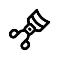 Wimper Lockenwickler Symbol. Vektor Linie Symbol zum Ihre Webseite, Handy, Mobiltelefon, Präsentation, und Logo Design.