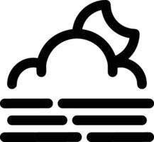 Wolke Symbol Symbol Vektor Bild. Illustration von das Hosting Lager Design Bild