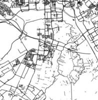 silhuett Karta av amstelveen nederländerna. vektor