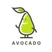 Avocado Bauernhof, Saft und Öl Symbol, Vektor Emblem