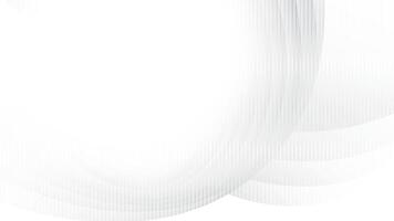 abstrakt vit och grå Färg, modern design Ränder bakgrund med kurva linje mönster. vektor illustration.