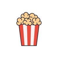 Popcorn Symbol Symbol Vorlage zum Grafik und Netz Design Logo Vektor Illustration