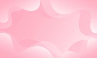 ljus rosa abstrakt kurva bakgrund, rosa skönhet dynamisk tapet med Vinka former. mall baner bakgrund för skönhet Produkter, försäljning, annonser, sidor, evenemang, webb, och andra vektor