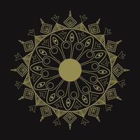 Luxus-Mandala-Design vektor