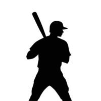baseboll vektor silhuett mallar. spela, baseboll vektor, boll, turnering, logotyp, lekfull, lekplats