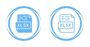 xlsx-Vektorsymbol vektor