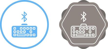 Bluetooth Tastatur Vektor Symbol