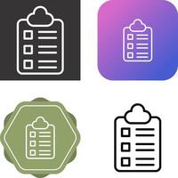 Checkliste Vektor Icon