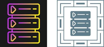 Server-Vektorsymbol vektor