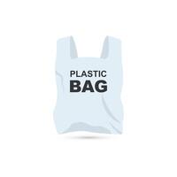 Recycling Plastik Tasche Vektor Symbol Design