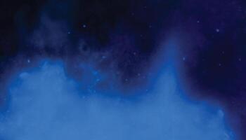 blå vattenfärg Plats bakgrund. abstrakt svart och blå vattenfärg grunge textur bakgrund vektor