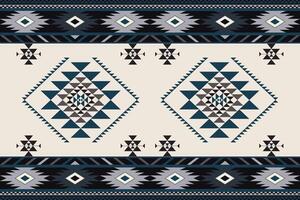 navajo stam- vektor sömlös mönster. inföding amerikan prydnad. etnisk söder Västra dekor stil. boho geometrisk prydnad. vektor sömlös mönster. mexikansk filt, matta. vävd matta illustration.