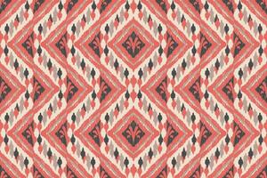 Ikat Stammes- indisch nahtlos Muster. ethnisch aztekisch Stoff Teppich Mandala Ornament einheimisch Boho Chevron textil.geometrisch afrikanisch amerikanisch orientalisch traditionell Vektor Illustrationen. Stickerei Stil.