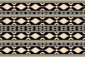 navajo Stammes- Vektor nahtlos Muster. einheimisch amerikanisch Ornament. ethnisch Süd Western Dekor Stil. Boho geometrisch Ornament. Vektor nahtlos Muster. Mexikaner Decke, Teppich. gewebte Teppich Illustration.