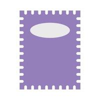 süß Porto Briefmarke Vektor Symbol
