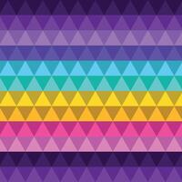 mosaik- bakgrund. de bakgrund är tillverkad av trianglar av annorlunda färger. vektor