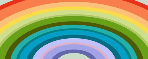 mehrfarbig abstrakt Regenbogen Spektrum Vektor Hintergrund. perfekt Design zum Poster, Karten, Banner, drucken. Hand gezeichnet Vektor Illustration.