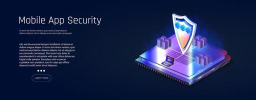 cyber säkerhet concept.cybersäkerhet, antivirus, kryptering, data skydd. vektor