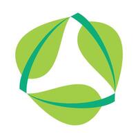 Grün recyceln Symbol vektor