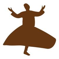 Sufi tanzen Vektor