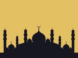 islamisch Hintergrund und Ornament Moschee vektor
