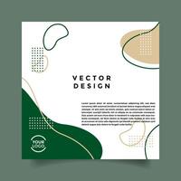 vektor färgrik försäljning social media posta design