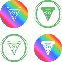 Pizza-Vektor-Symbol vektor