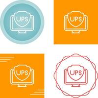 UPS Vektor Symbol