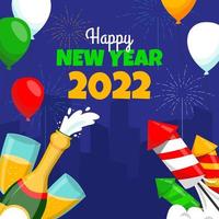 firar det nya året 2022