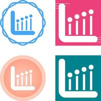 Statistik-Vektorsymbol vektor