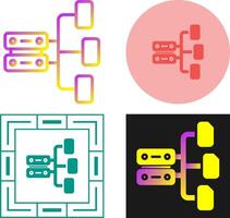 data arkitektur vektor ikon