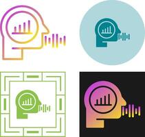 Stimme Analytik Vektor Symbol