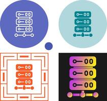 databas vektor ikon