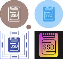 SSD-Vektorsymbol vektor