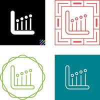 Statistik-Vektorsymbol vektor