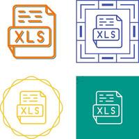 xls-Vektorsymbol vektor