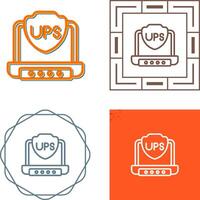 UPS Vektor Symbol