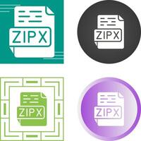 zipx vektor ikon