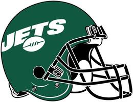 das Grün Helm von das Neu York Jets amerikanisch Fußball Mannschaft vektor