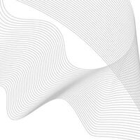 abstrakt vågig linje bakgrund dynamisk ljud Vinka vågig mönster eleganta linje konst och webb bakgrund vektor