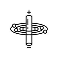 elektrisch Strom Symbol im Vektor. Logo vektor