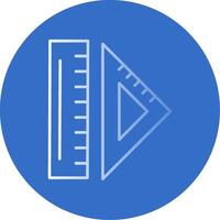 Lineal Gradient Linie Kreis Symbol vektor