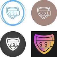 ssl Zertifikat Vektor Symbol