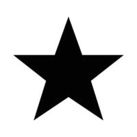 Sternsymbol Vektor. klassischer Rang isoliert. trendiges flaches Lieblingsdesign. Star-Website-Piktogramm, mobile App. Logo-Abbildung. eps10. vektor