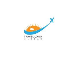 Reise Logo Design Inspiration Vektor Vorlage