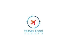 Reise Logo zum Ferien und Tourismus. Geschäft Ausflug Unternehmen Logo Design. vektor